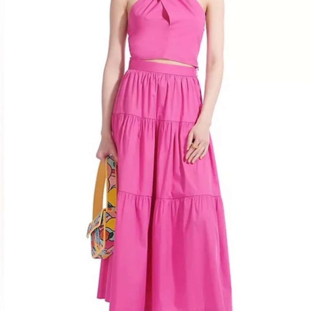 Staud Kai Pink Dress